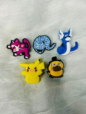 Pokemon Croc Charms, Jibbitz - Set #37